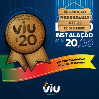 Prorrogada a promoção Viu é 20