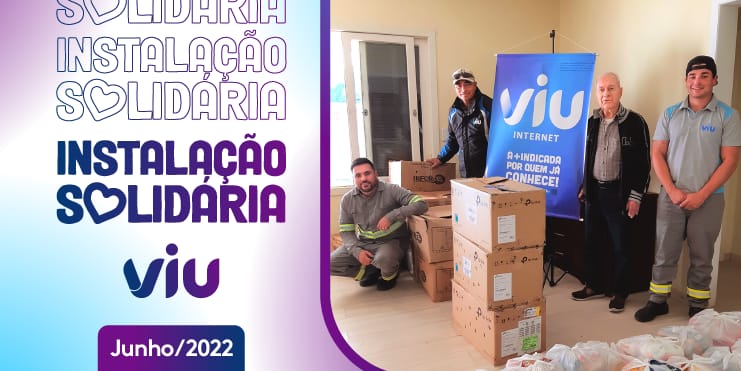 Instalação Solidária: o compromisso da Viu com a solidariedade