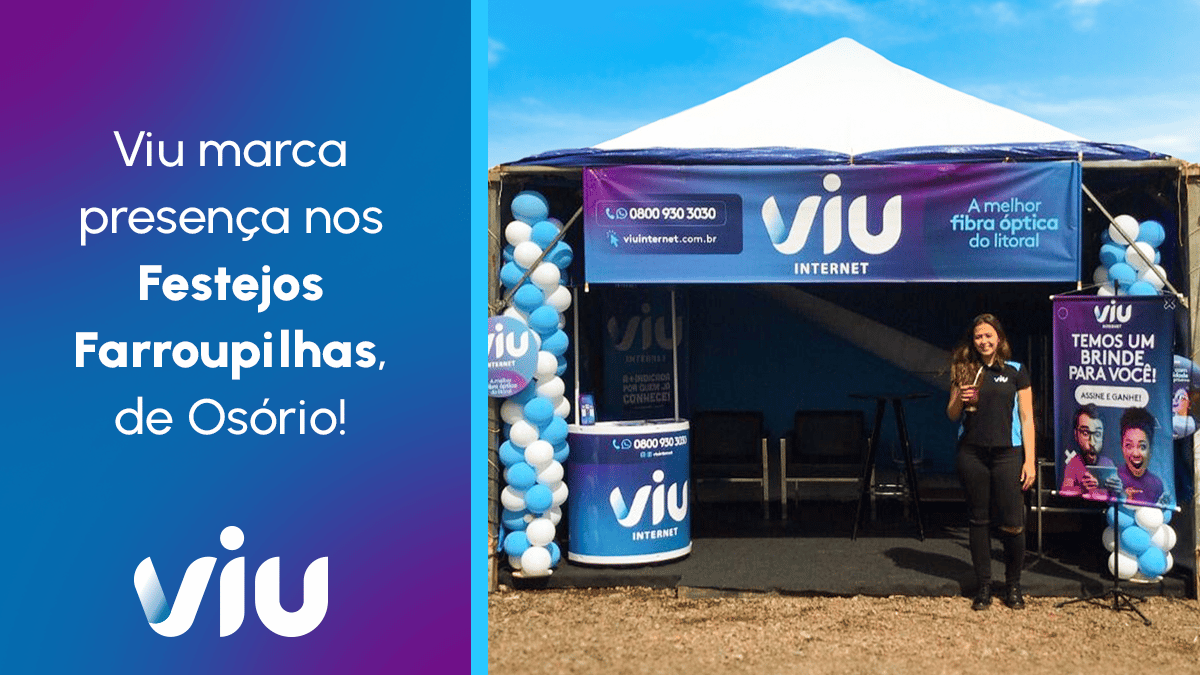 Viu lança promoção e novos planos nos Festejos Farroupilhas de Osório