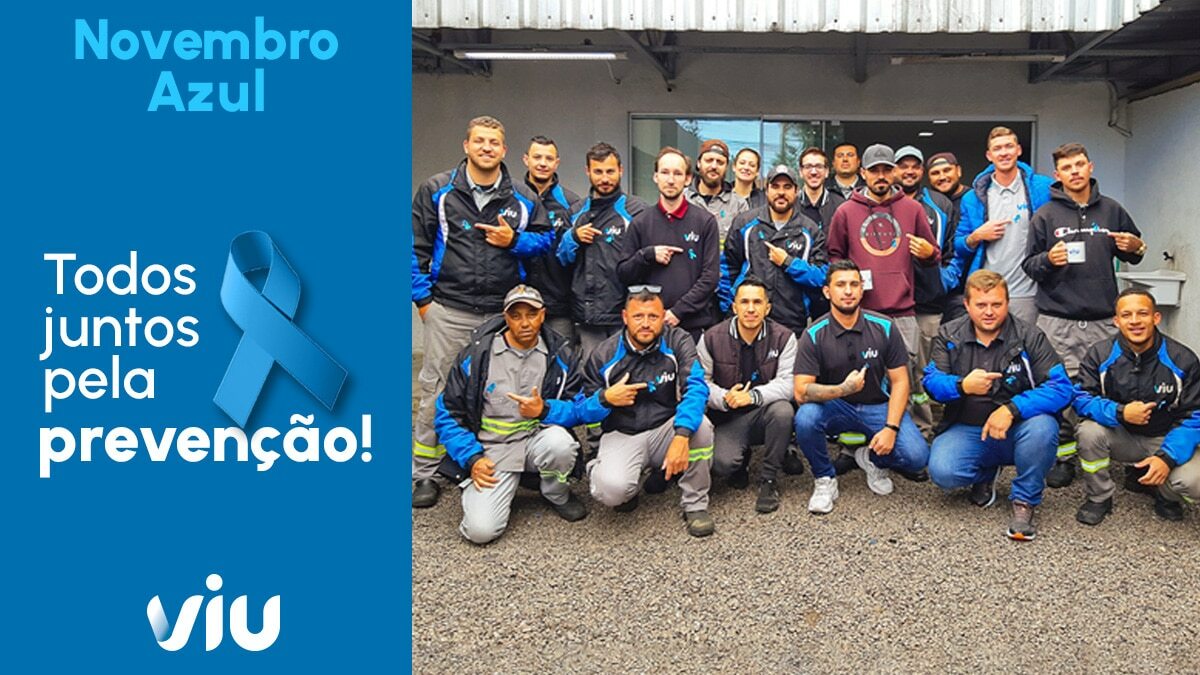 Novembro é Azul na Viu Internet