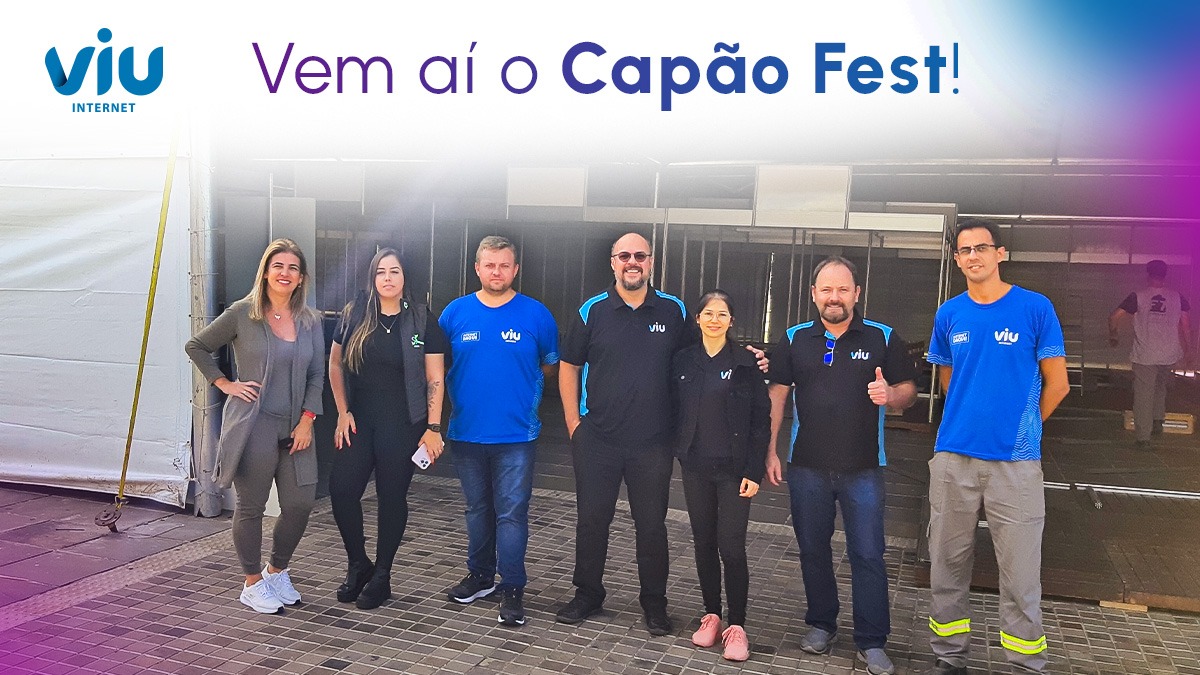 Viu Internet é patrocinadora do Capão Fest