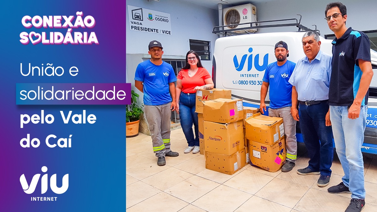 Viu realiza doações ao Vale do Caí