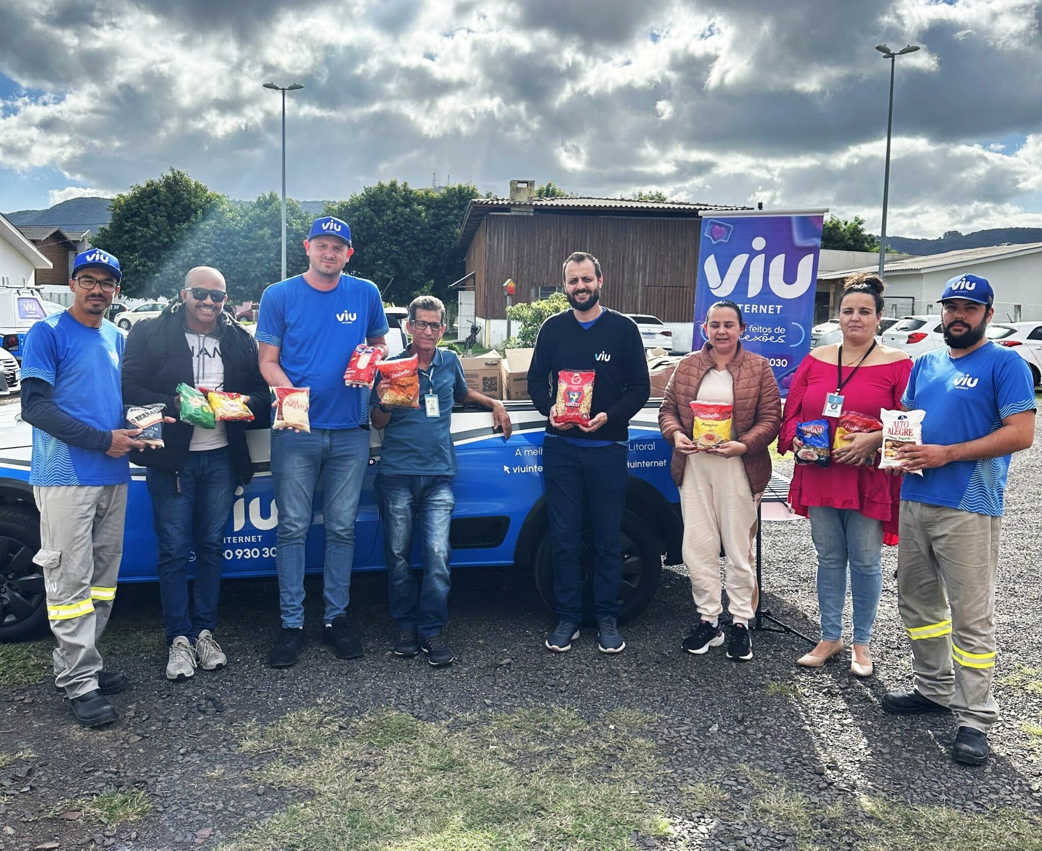 Instalação Solidária da Viu Internet faz novas doações em Osório e Santo Antônio da Patrulha