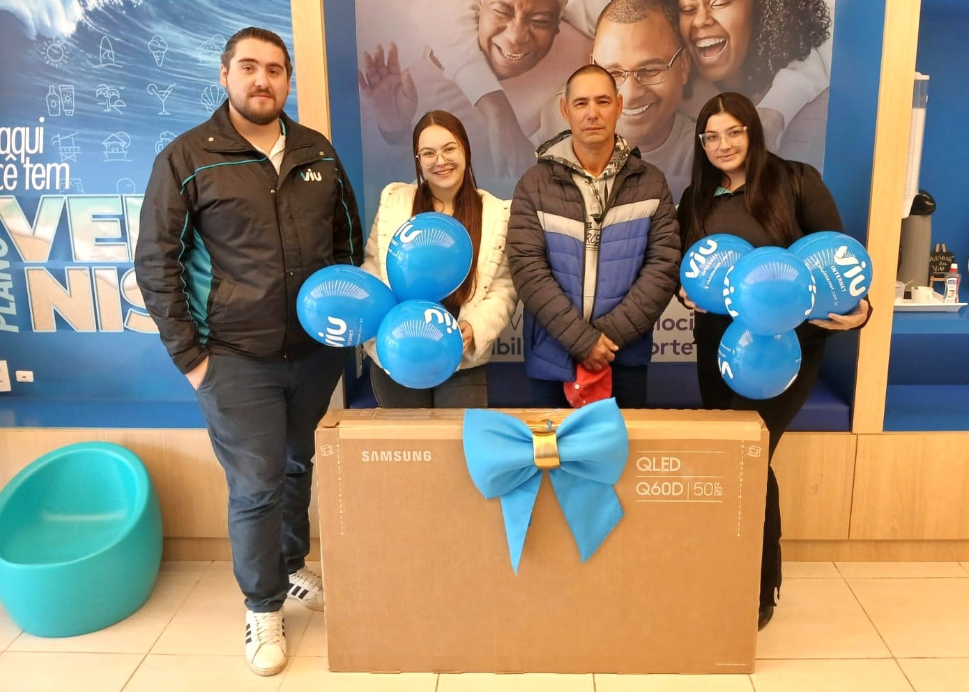 Cliente de Imbé é o grande vencedor de promoção de aniversário da Viu Internet