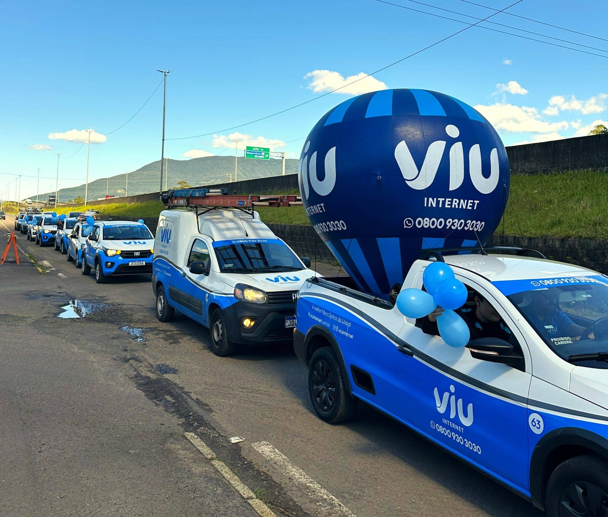 Viu Internet leva conexão de alta velocidade para Terra de Areia